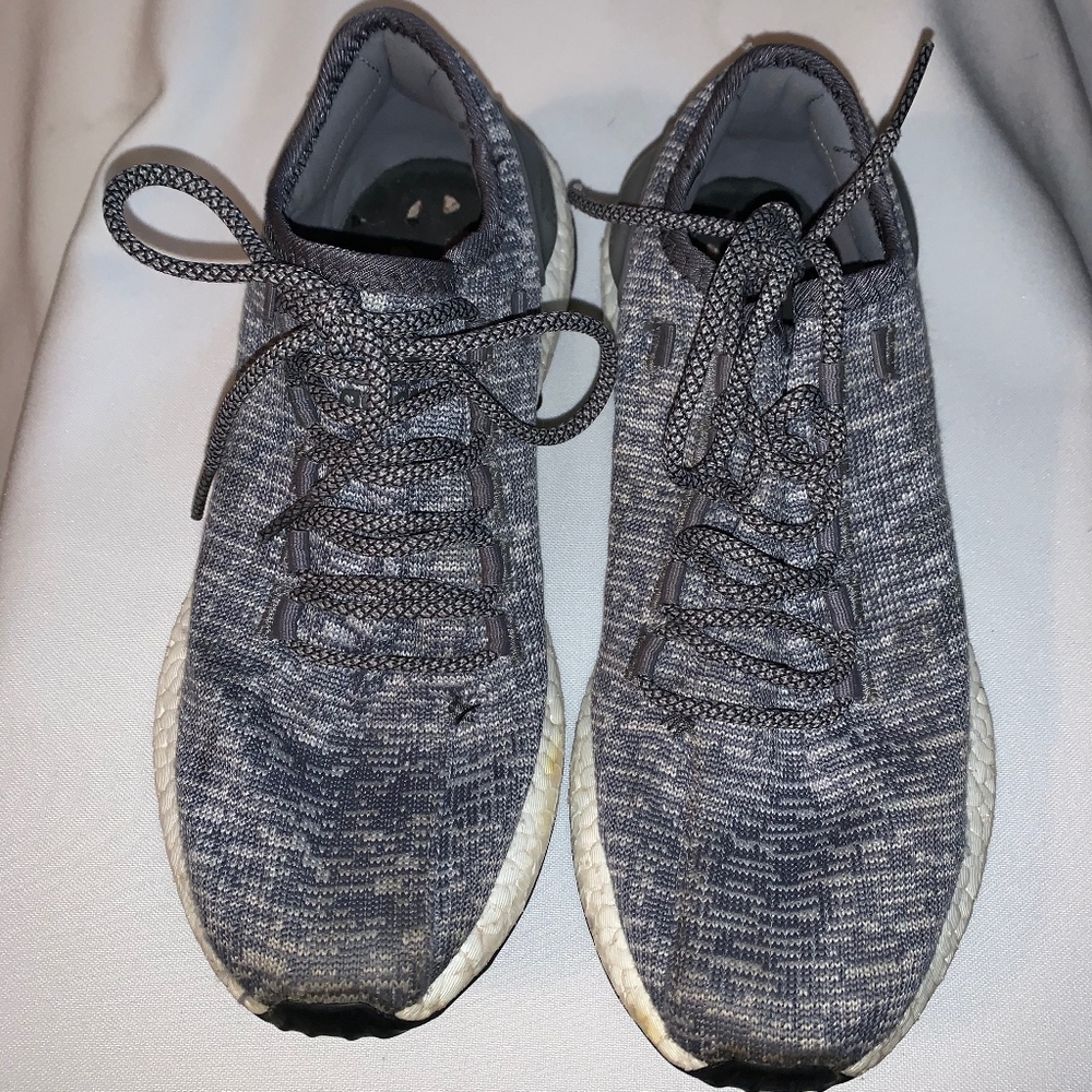 Adidas PureBOOST Gray, Mens Size: 8